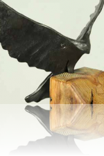 Bird of Prey (Skulptur)  : Kunstschmiedearbeit von Mark Prouse
