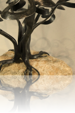 Savannah Tree (Skulptur) Kunstschmied Mark Prouse 