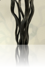 Rain Forest Tree (Skulptur) Kunstschmied Mark Prouse