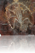 Aboriginal Rock Art Plate 2, Kunstschmied Mark Prouse
